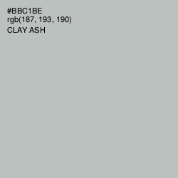 #BBC1BE - Clay Ash Color Image